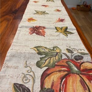 Autumn Leaves Table Runner